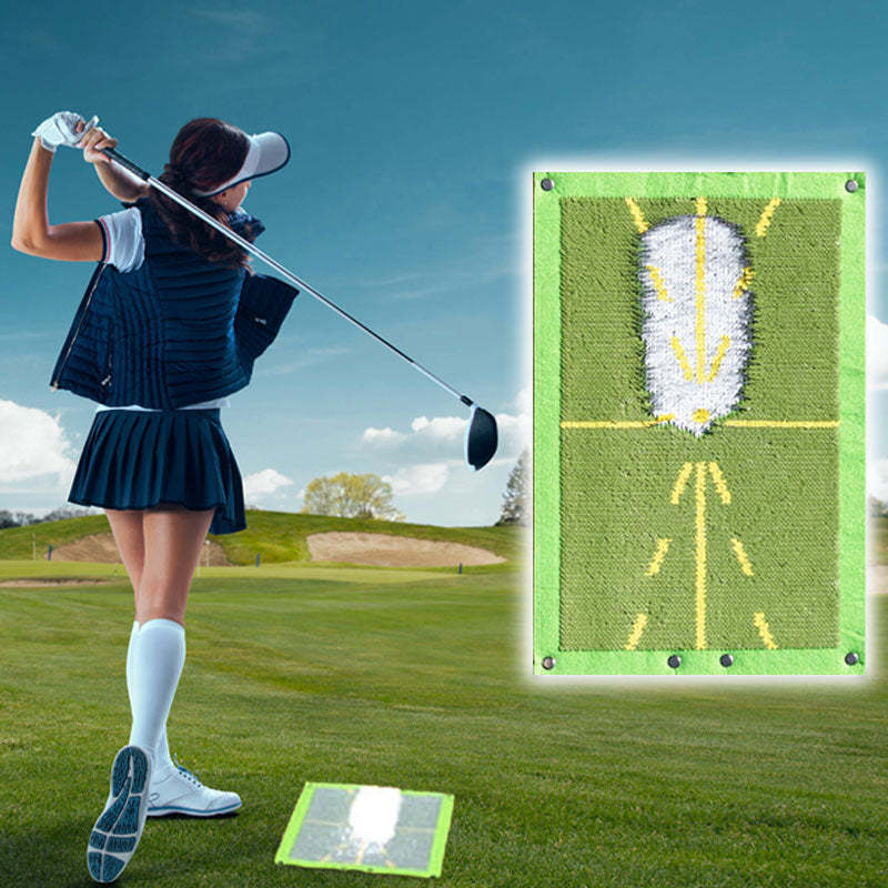 GolfTrace Pro™ - Portable Training Mat