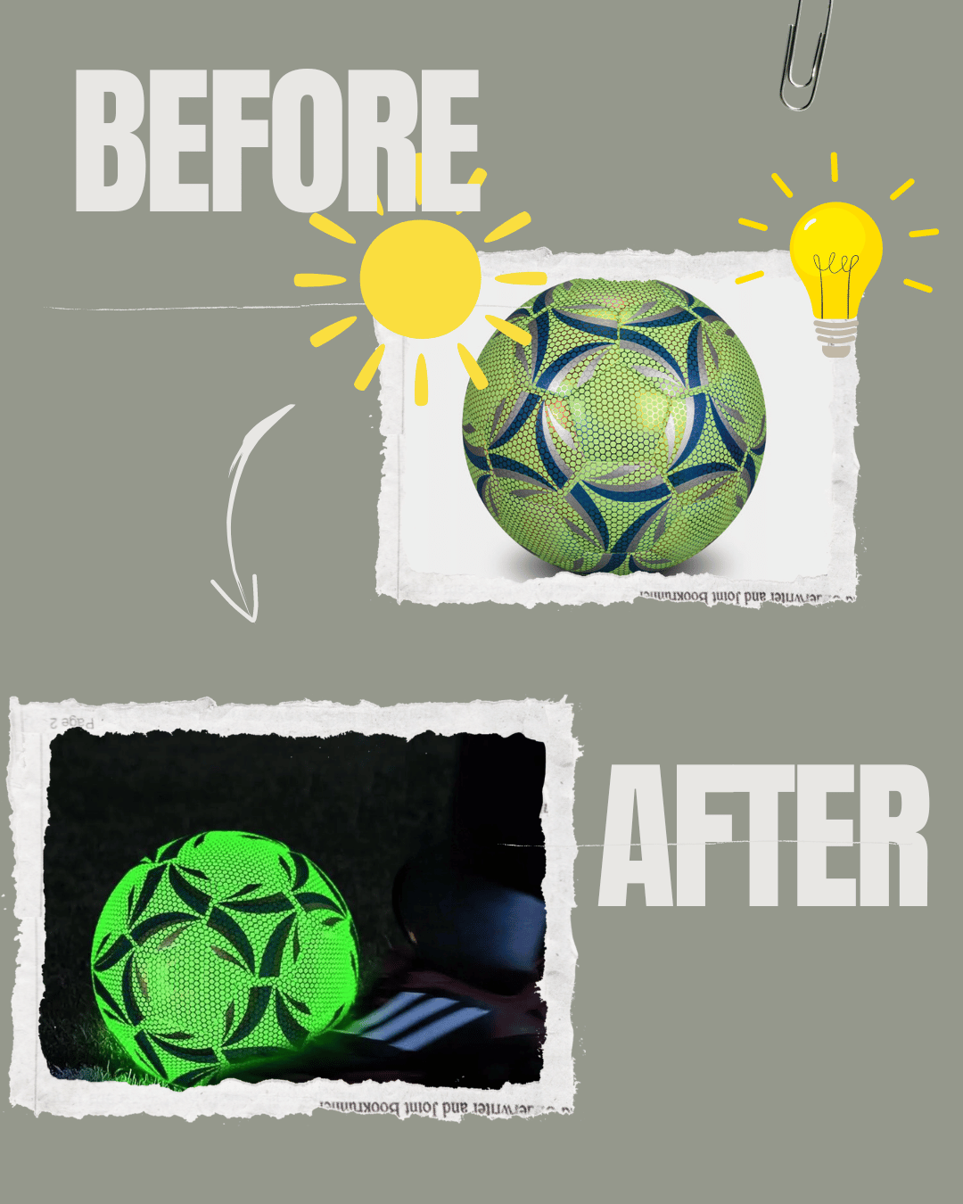 Lumi™ -Glowing Soccer ball